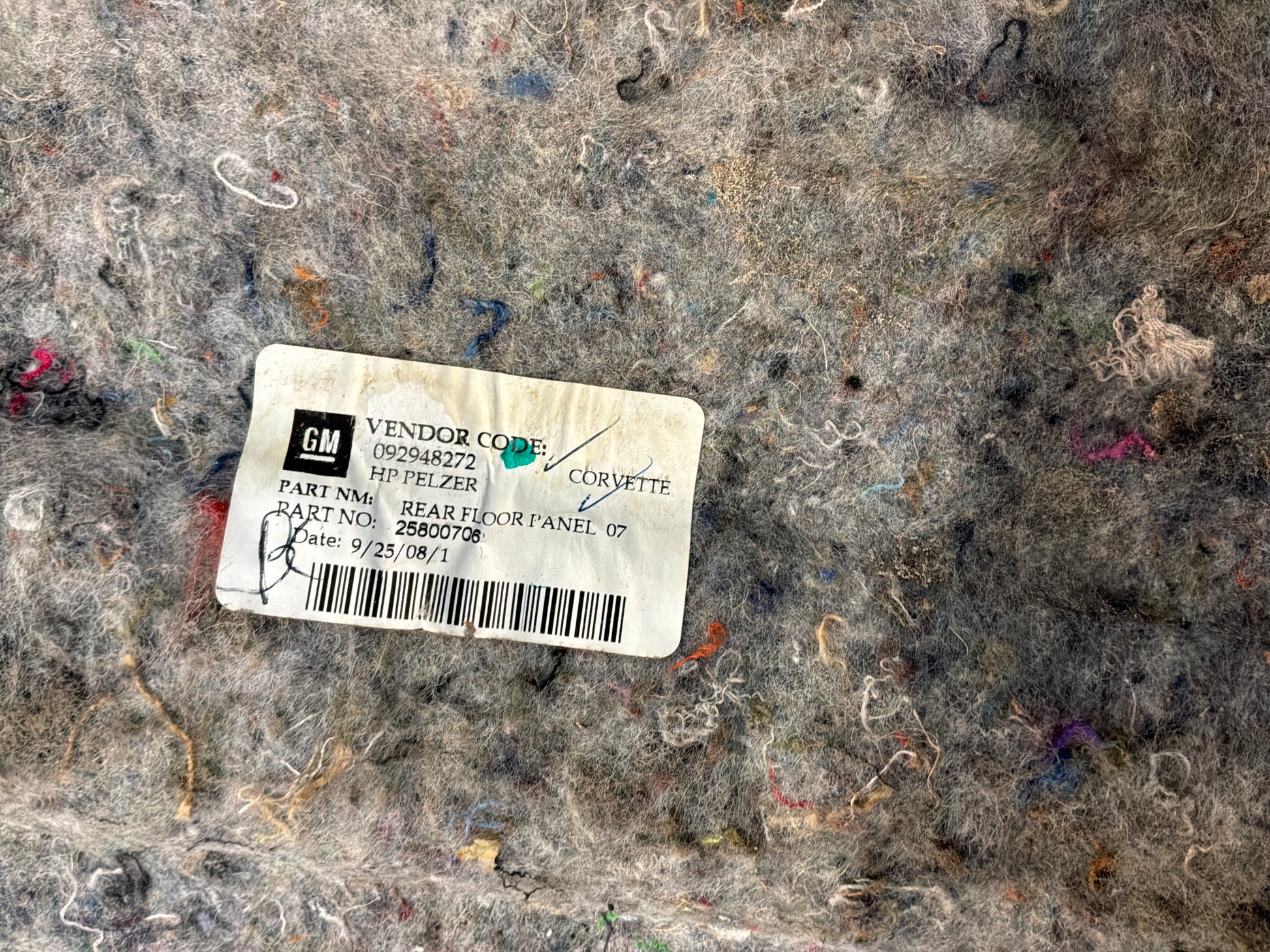Complete floor carpet - Day's Parts Yard