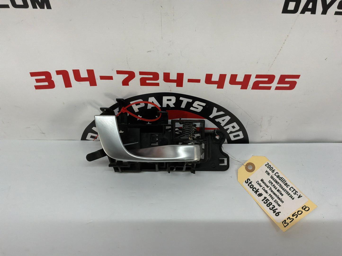 2006 Cadillac CTS-V RH Passenger Rear Inner Interior Door Handle OEM