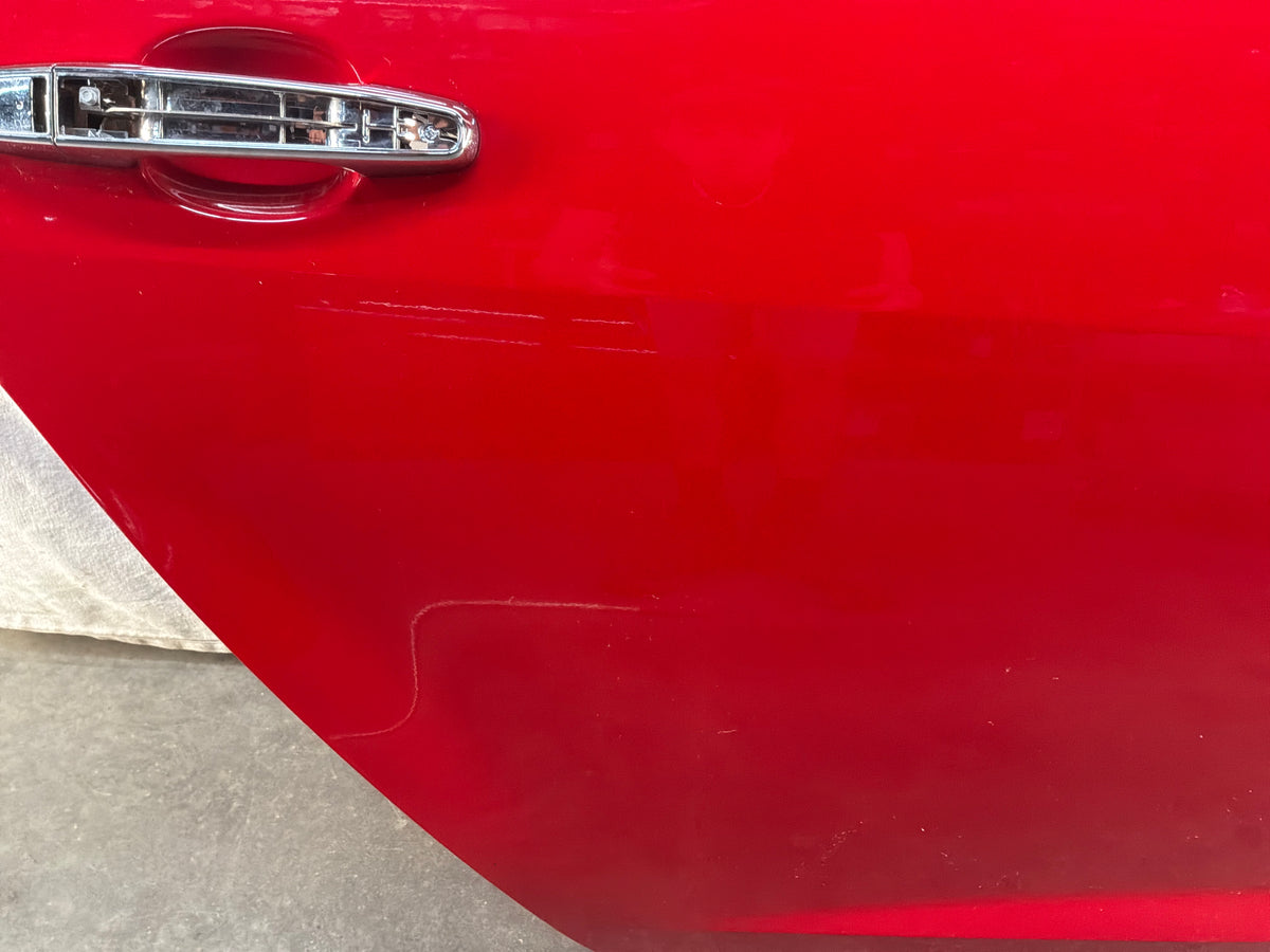 2008 Pontiac G8 GT RH Passenger Rear Exterior Outside Door Red OEM