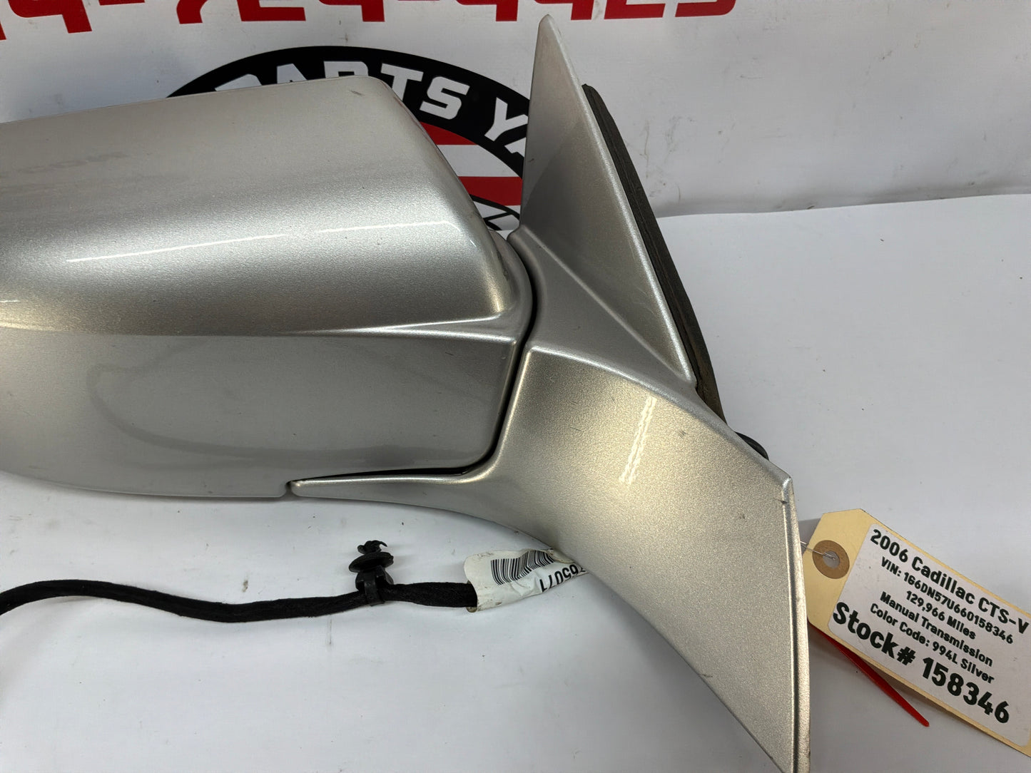 2006 Cadillac CTS-V RH Passenger Exterior Mirror OEM Silver