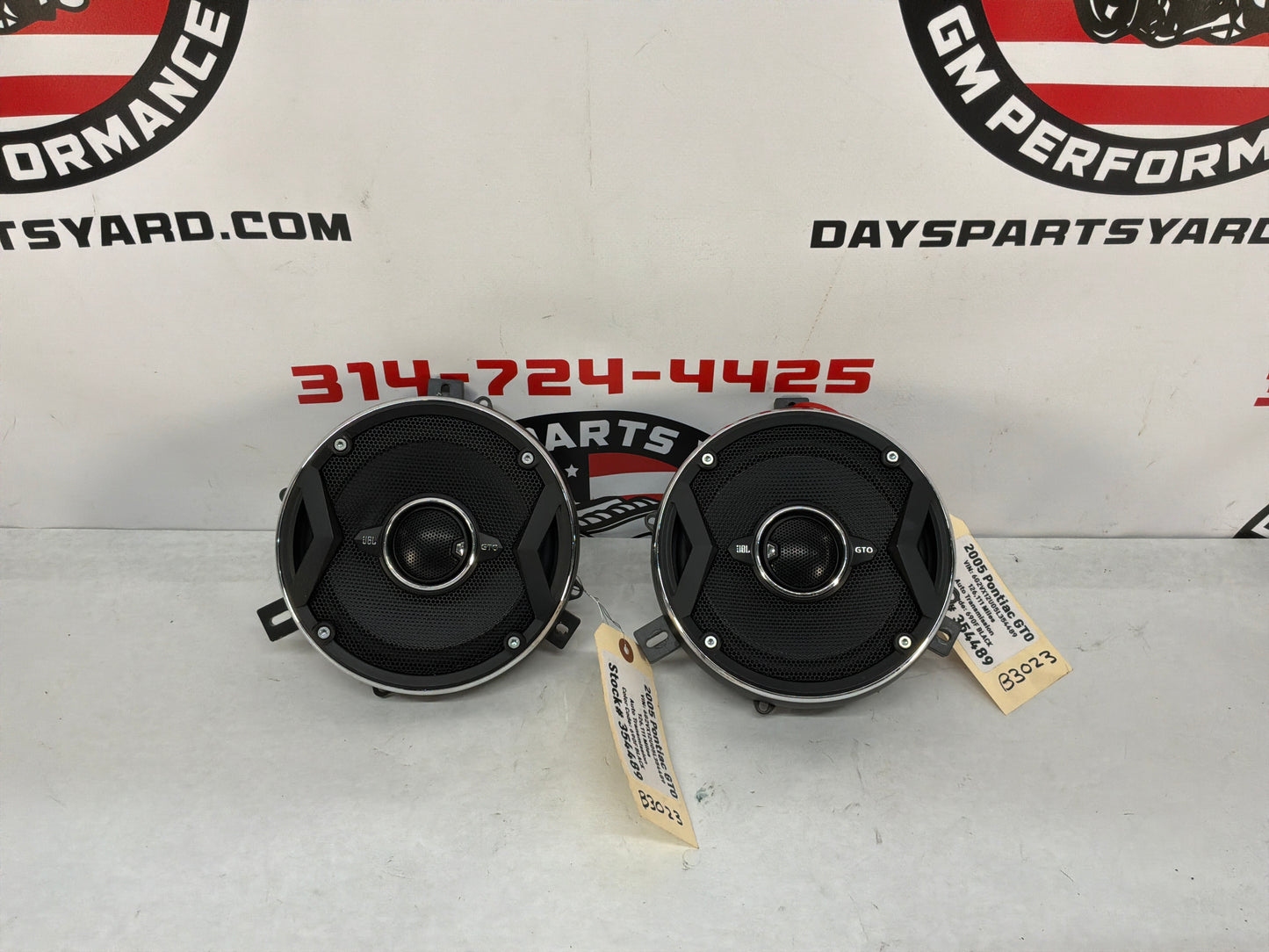 2005 Pontiac GTO JBL Door Speakers Aftermarket