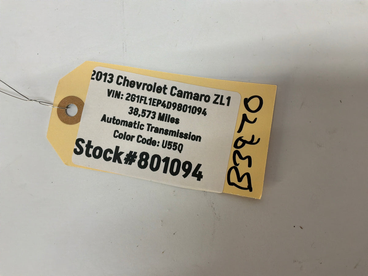 2013 Chevy Camaro ZL1 RH & LH Sill Trim Scuff Plate Inserts Strips OEM