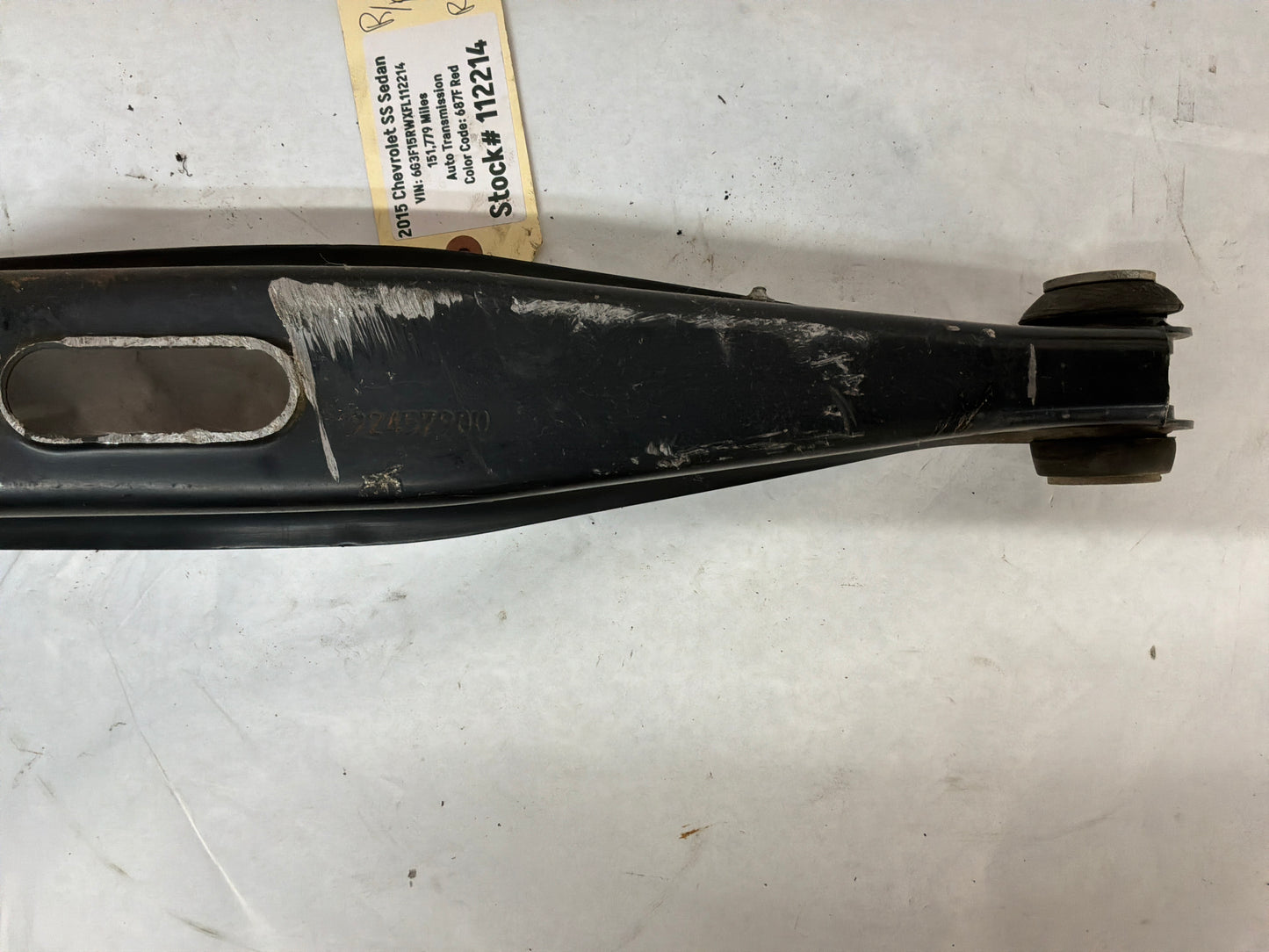 2015 Chevy SS Sedan RH Passenger Rear Suspension Lower Control Arm OEM