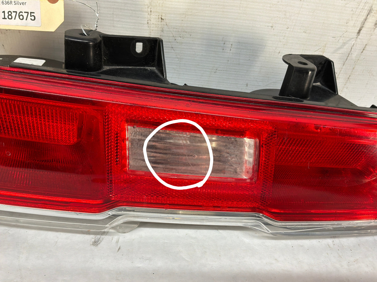 2015 Chevrolet Camaro SS 1LE LH Driver Tail Lights Taillight Lamp OEM