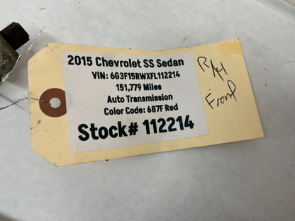 2015 Chevy SS Sedan RH Passenger Front Suspension Lower Rearward Control Arm Link OEM