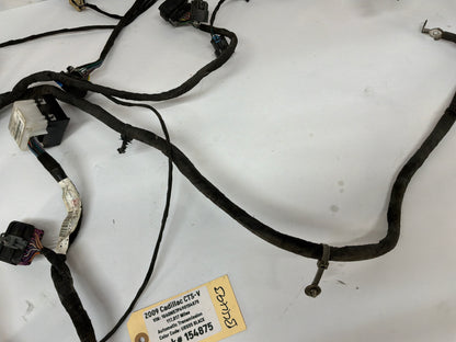 2009 Cadillac CTS-V Front Headlight Lamp Core Support Wire Wiring Harness OEM