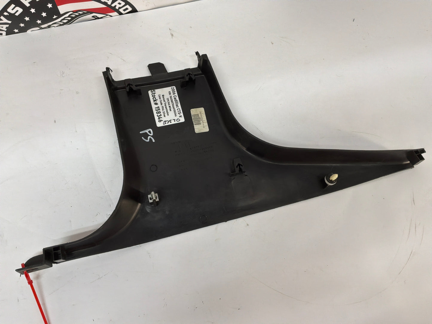 2006 Cadillac CTS-V RH Passenger Lower B Pillar Panel Cover OEM