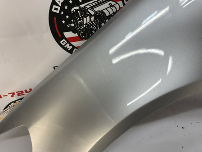 2014 Chevy SS Sedan LH Driver Front Fender Silver OEM
