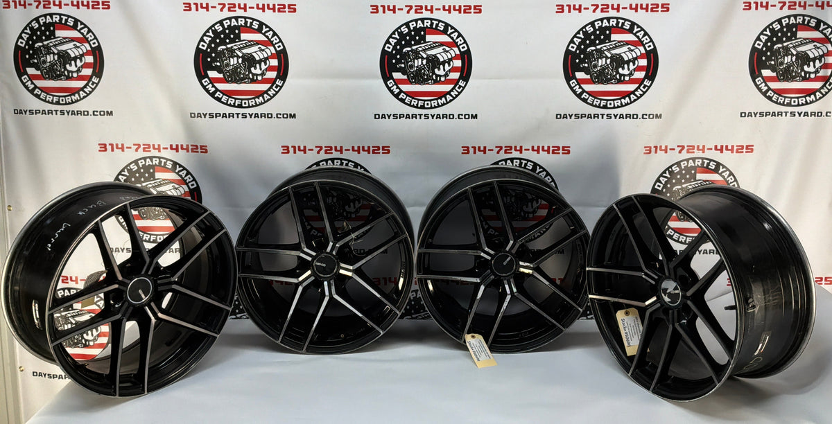 2014 Chevy SS Sedan Enkei RPF1 Wheels Rims 19x8 19x9