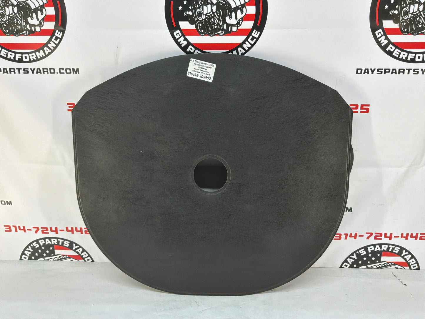2015 Chevy Camaro SS 1LE Hard Spare Tire Compartment Trunk Battery Stowage Cover OEM