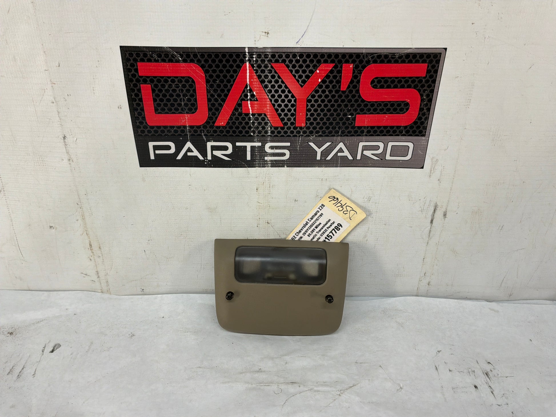 Rear dome light - Day's Parts Yard