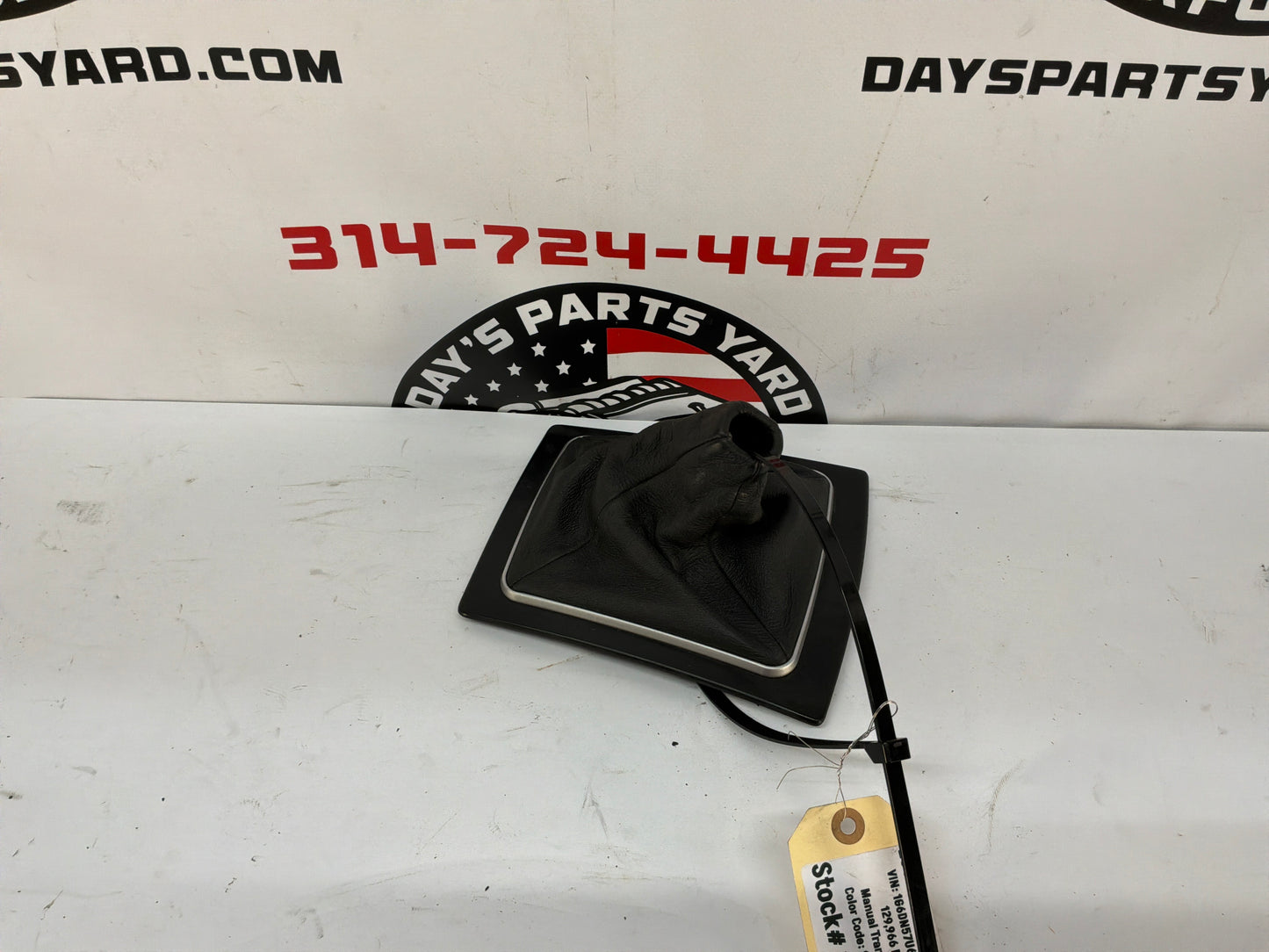 2006 Cadillac CTS-V Shifter Boot Leather OEM