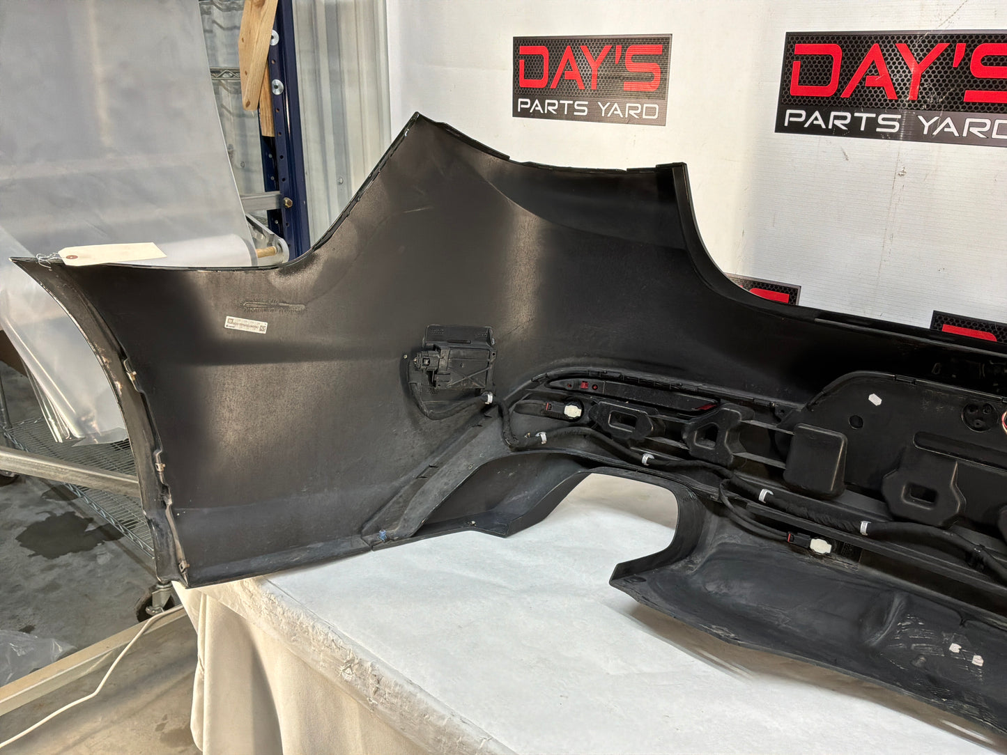 2014 Chevy SS Sedan Rear Bumper Cover Black  OEM - Day's Parts Yard