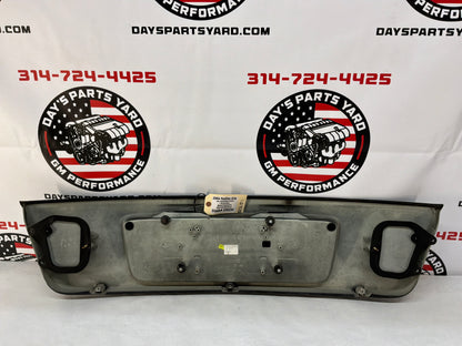 2004 Pontiac GTO Trunk Deck Lid Filler Insert Applique Panel Black OEM