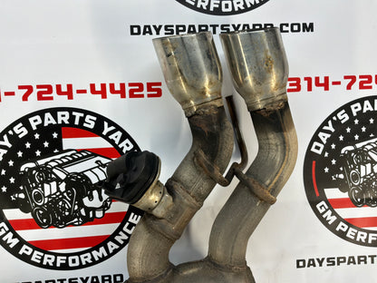 2016 Cadillac CTS-V Muffler Exhaust w/ Double Tips OEM