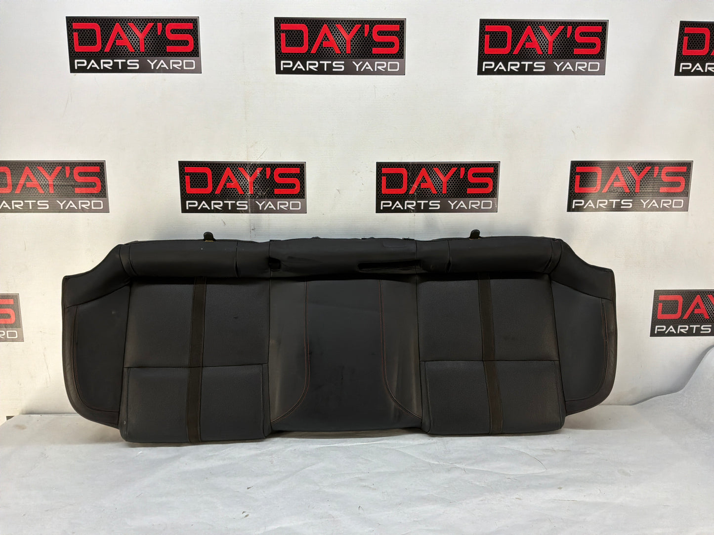 2017 Chevy SS Sedan Rear Seats Black Leather Alcantara Suede OEM