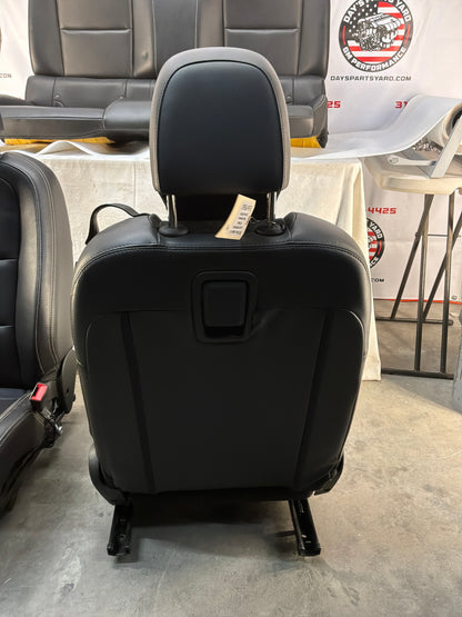 2013 Chevy Camaro 1LE Seats Front and Rears Black Leather OEM