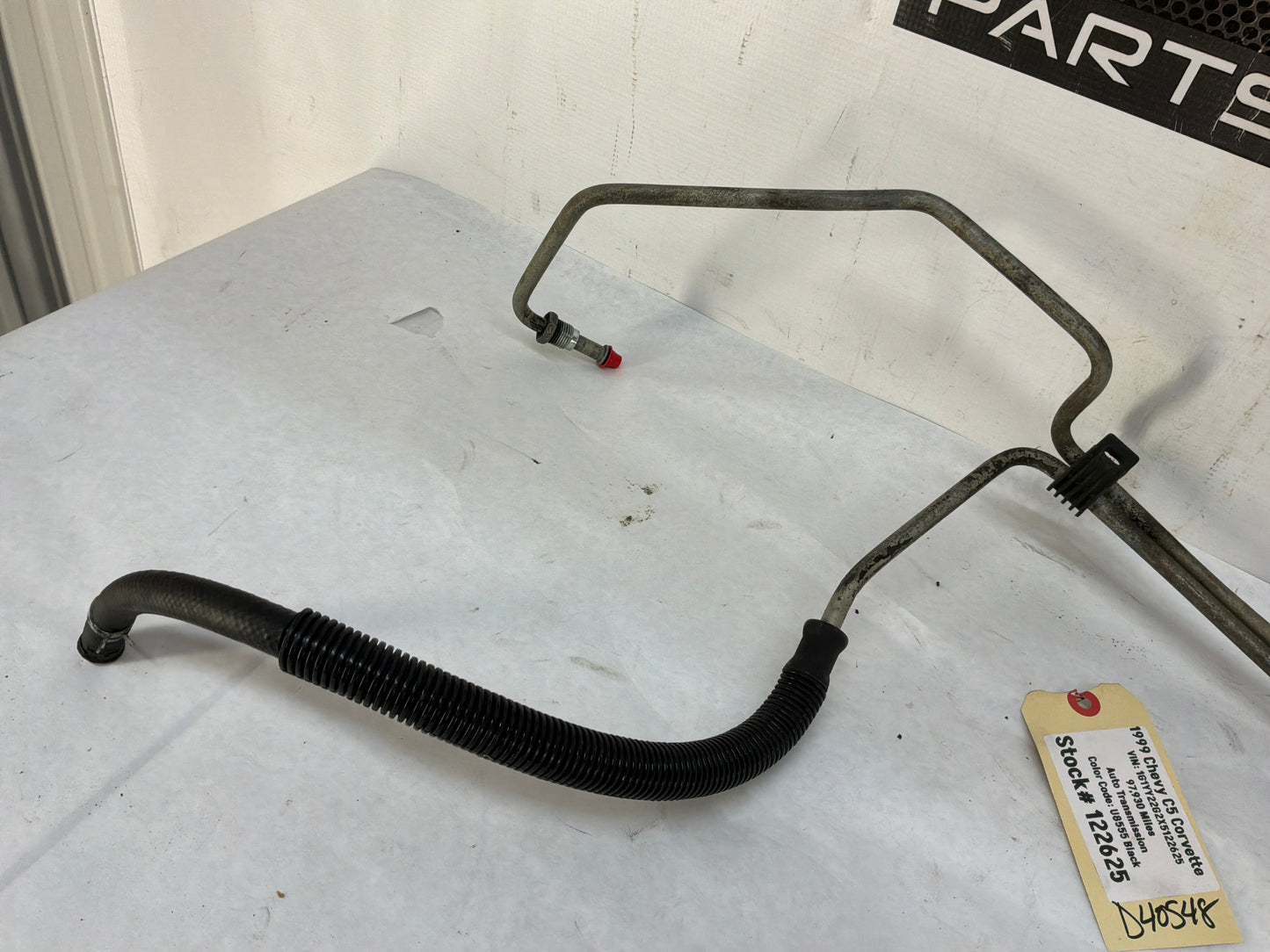 1999 Chevy C5 Corvette Power Steering Cooler Lines Hoses Tubes OEM