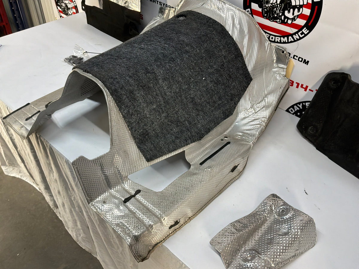 2014 Chevy SS Sedan Firewall Transmission Tunnel Heat Shield Felt Covers OEM