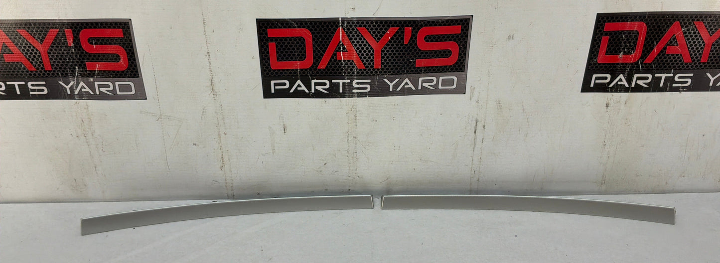 2008 Pontiac G8 GT LH & RH Silver Dash Trim Accent Applique Panel OEM