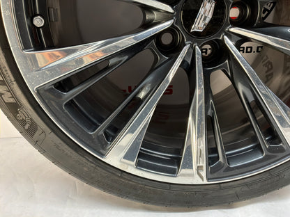 Cadillac CT5-V CT5V CT5 V Blackwing Black Wing Factory OEM Wheels Rims Front Rear