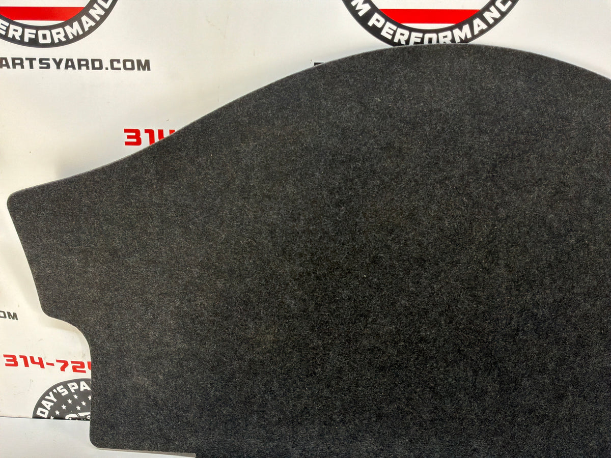 2013 Chevy Camaro ZL1 Trunk Cargo Carpet Spare Tire Floor Cover OEM