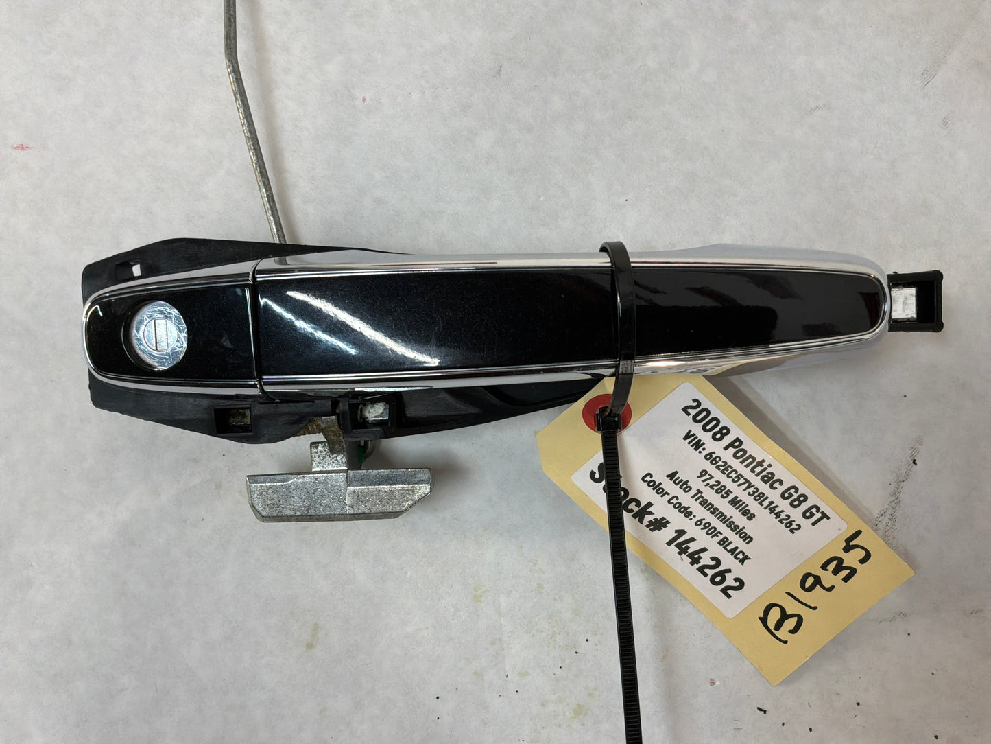 2008 Pontiac G8 GT Exterior Door Handles Set Black OEM