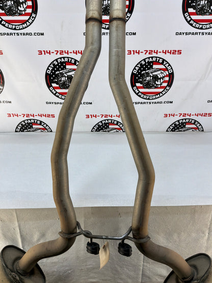 2015 Chevy Camaro SS 1LE Factory OEM Exhaust NPP Bi Mode Muffler Pipe Assembly