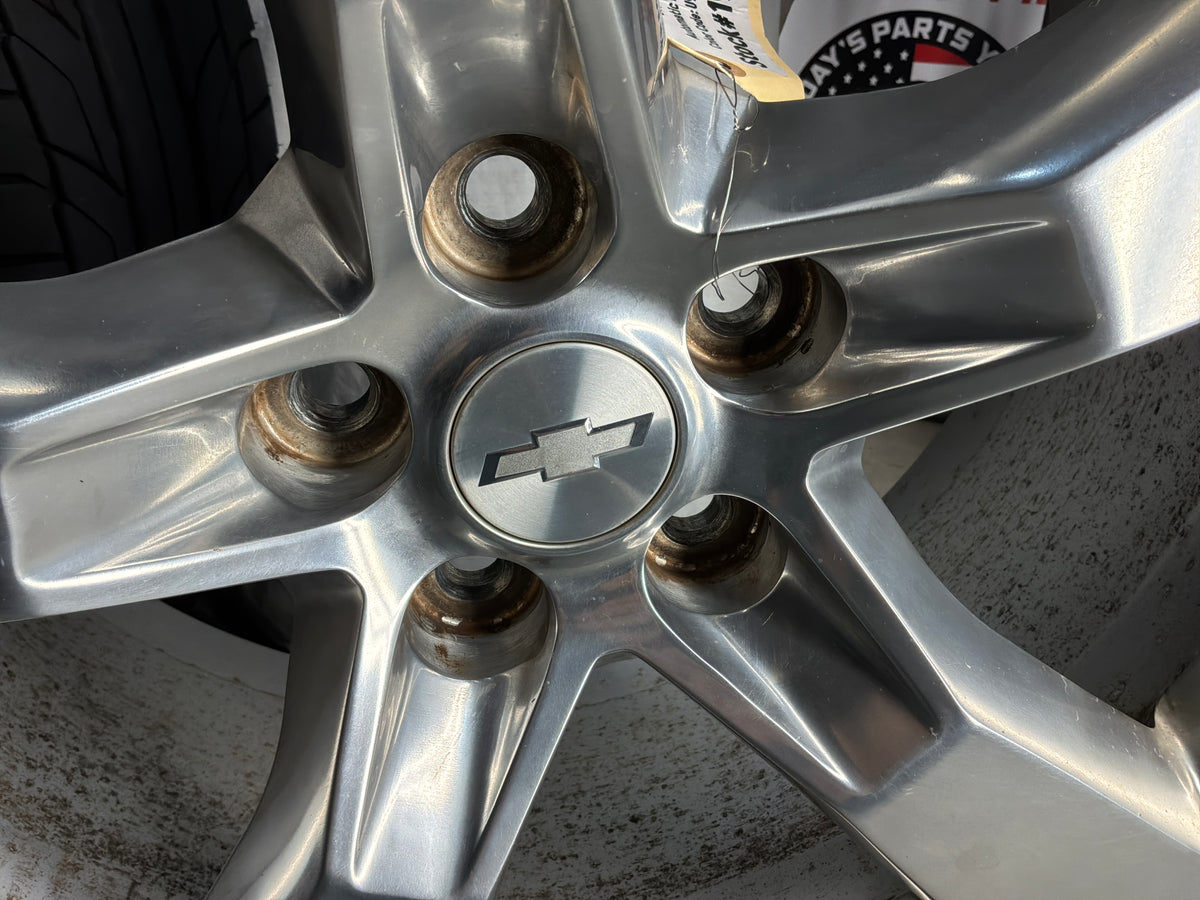 2010 Chevy Camaro SS 20x8 20x9 Factory OEM Wheels Rims with Tires