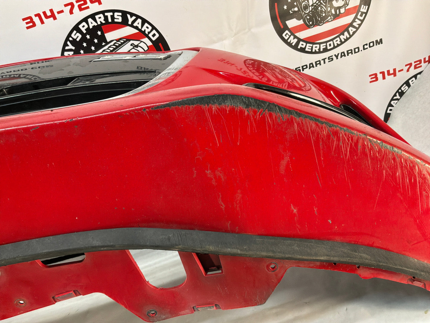 2014 Chevy SS Sedan Complete Front Bumper Fascia Cover Red OEM