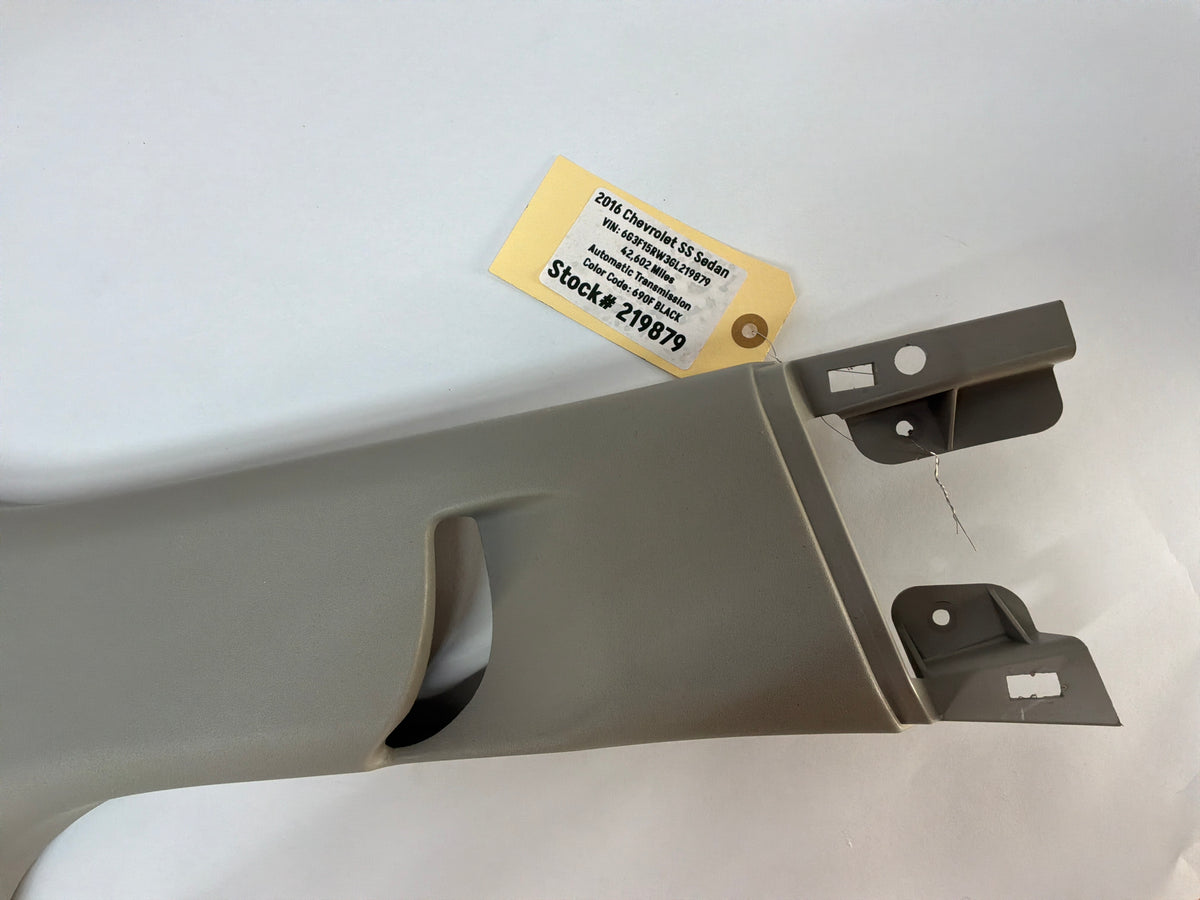 2016 Chevy SS Sedan RH & LH Interior Upper B Pillar Seat Belt Trim Panels OEM