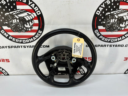2002 Chevy C5 Corvette Convertible Steering Wheel Black Leather OEM