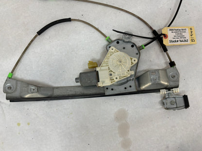 2008 Pontiac G8 LH Driver Front Door Window Regulator Motor OEM