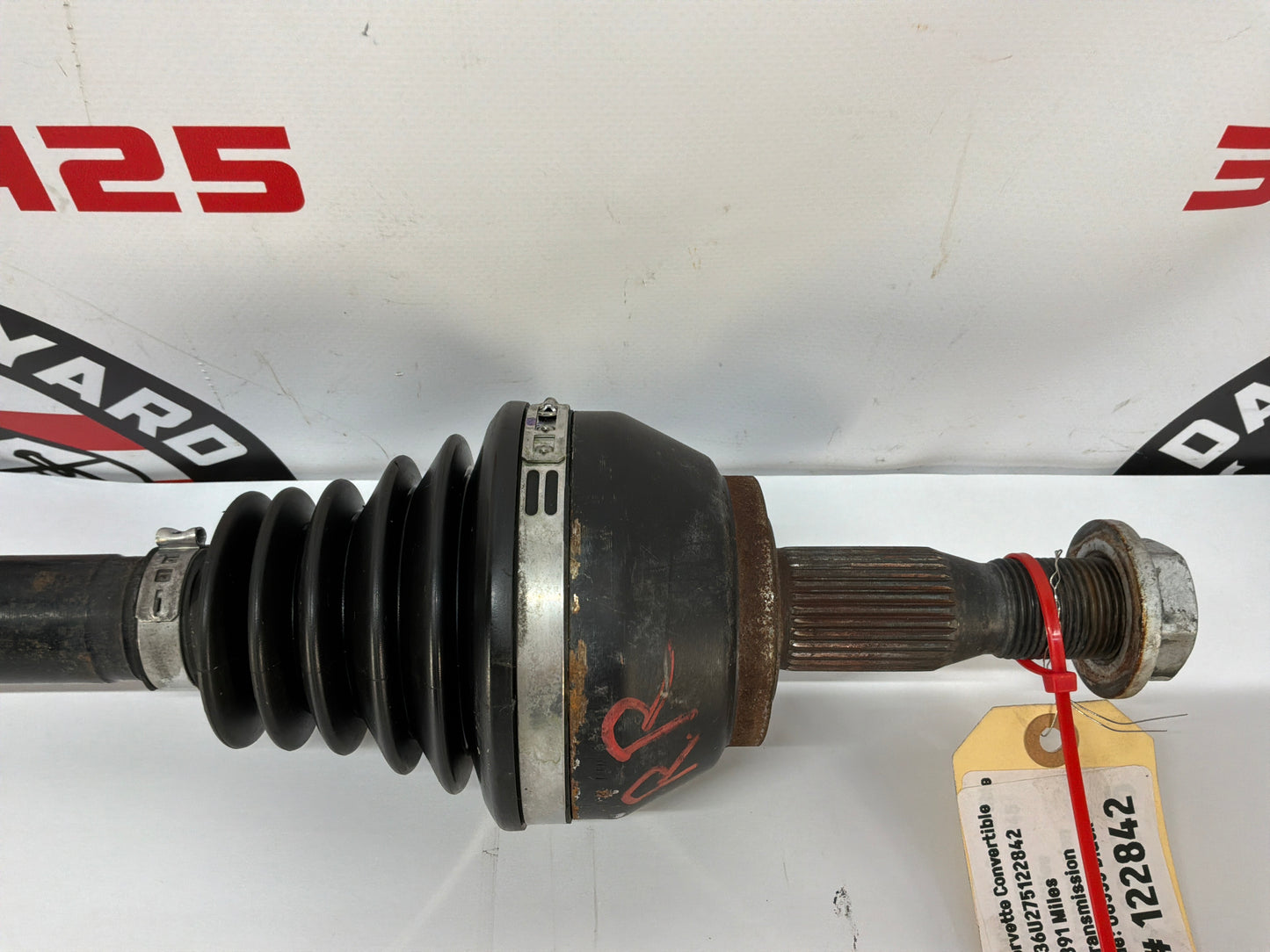 2007 C6 Corvette Convertible RH Passenger CV Axle ShaftOEM