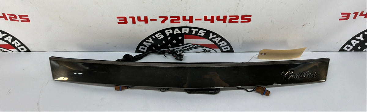 2012 Cadillac CTS-V Trunk Deck Lid Applique Insert Molding Trim Camera OEM