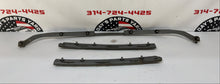 2006 Pontiac GTO RH & LH Rear Bumper Brackets Guides Supports OEM