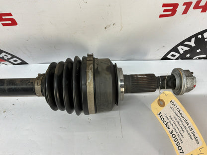 2017 Chevy SS Sedan LH Driver Rear CV Axle Half Shaft OEM
