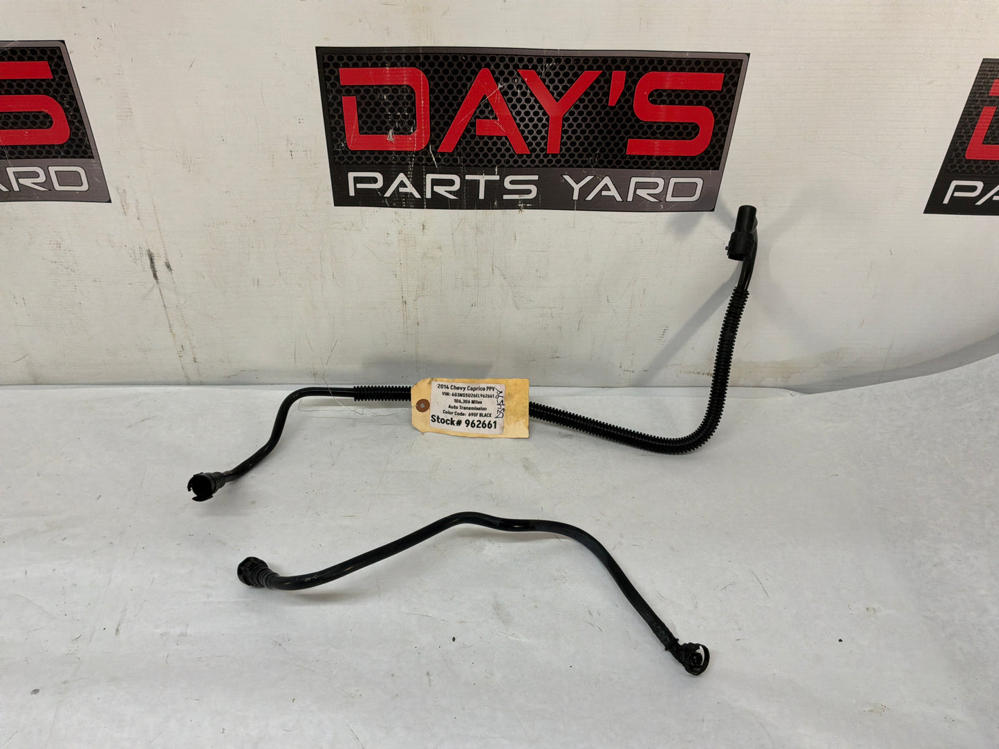 PVC line - Day's Parts Yard