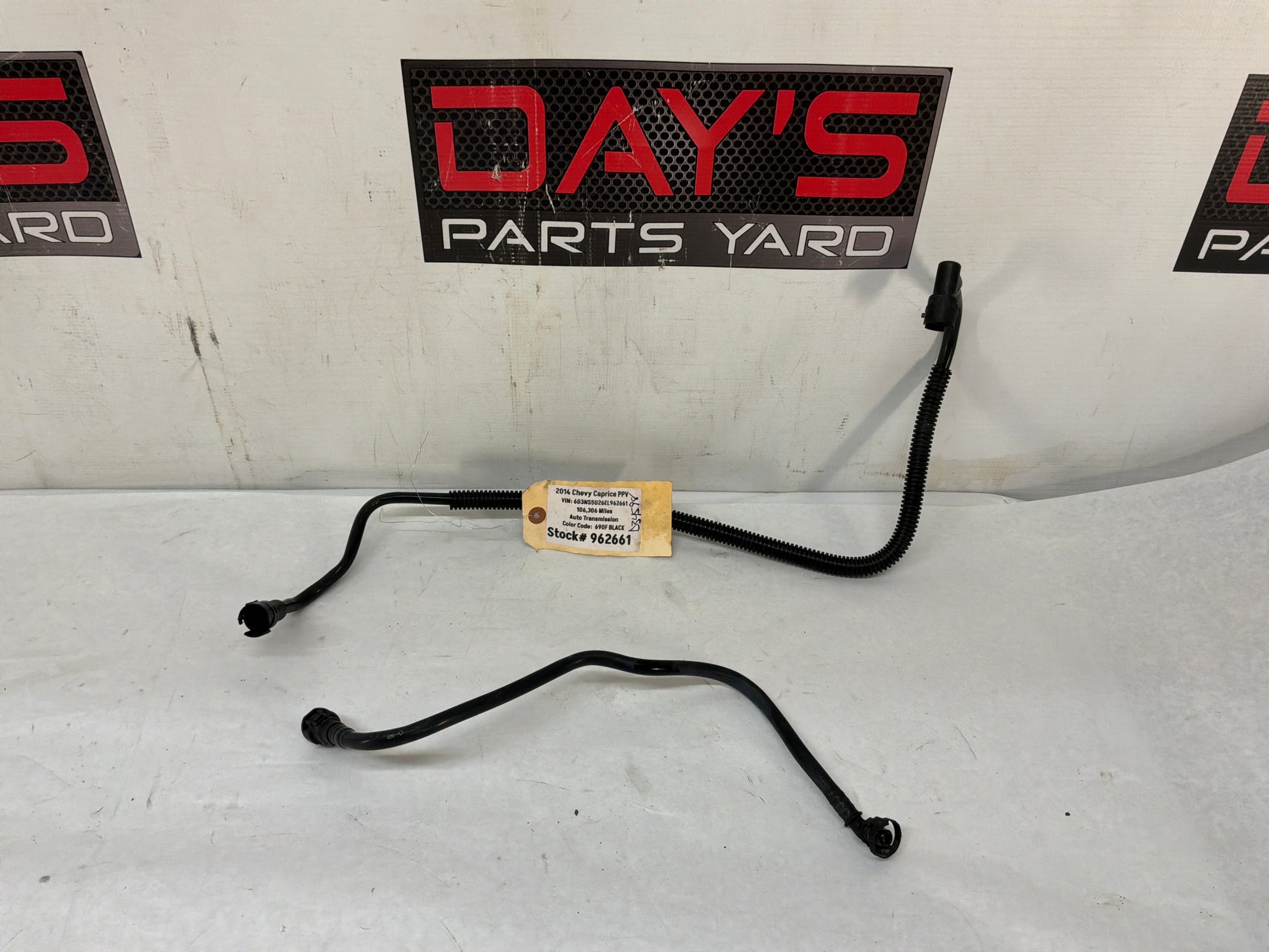 PVC line - Day's Parts Yard