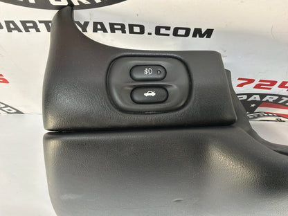 2002 Chevy C5 Corvette Convertible Lower Dash Panel Under Column Trim Knee Bolster OEM