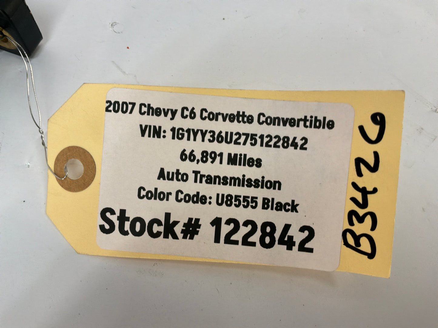 2007 Chevy C6 Corvette Convertible Yaw Rate Stability Control Sensor Module OEM
