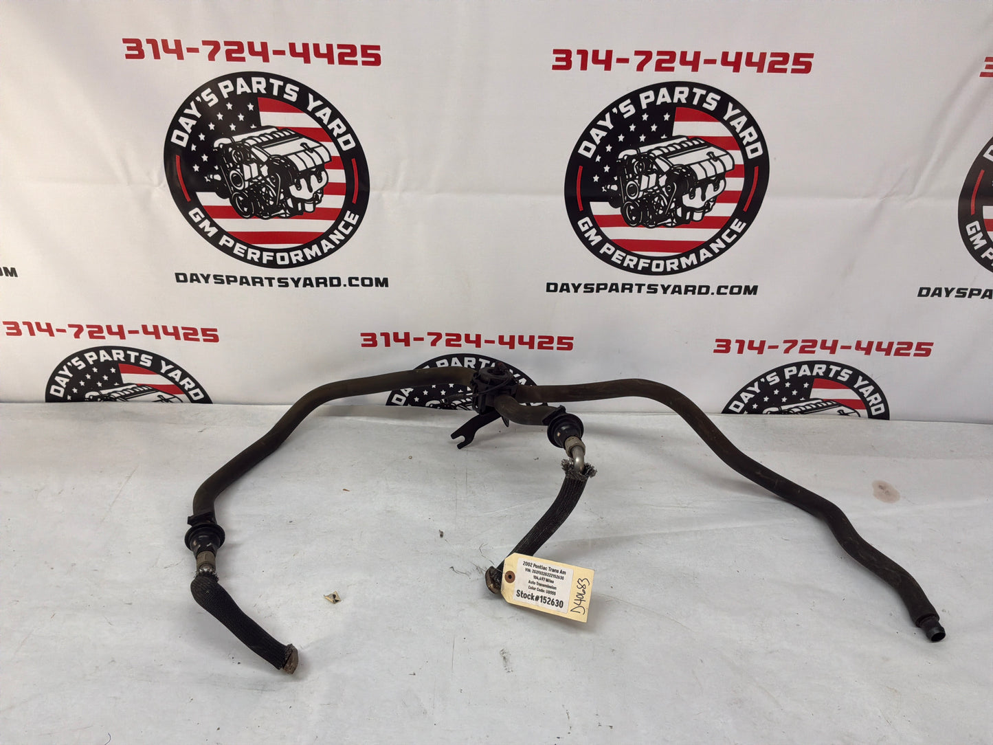 2002 Pontiac Firebird Trans Am WS6 Air Pump Lines Hoses Tubes Assembly OEM