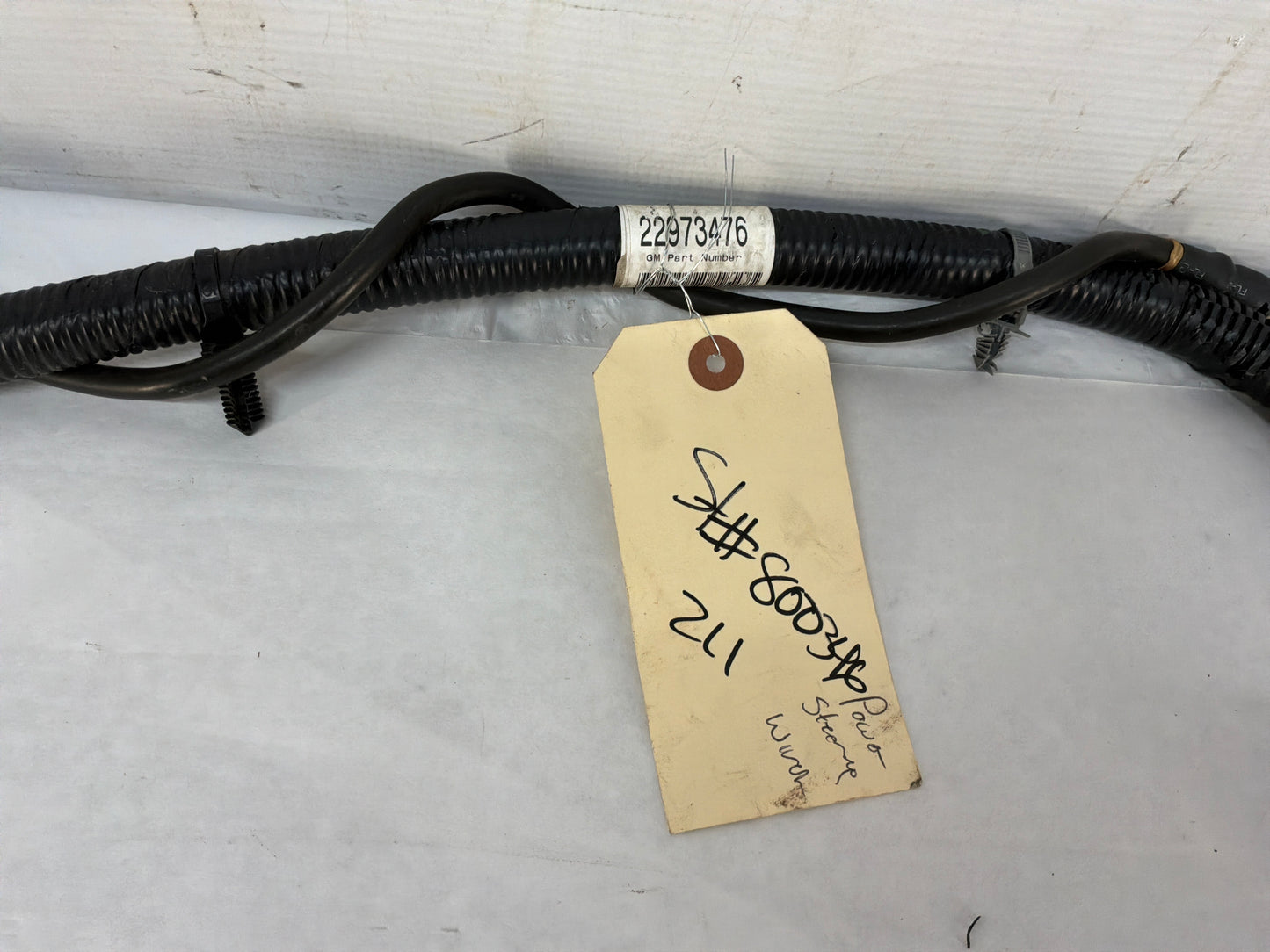 2014 Chevy Camaro ZL1 Electric Power Steering Positive Negative Battery Wire Harness OEM