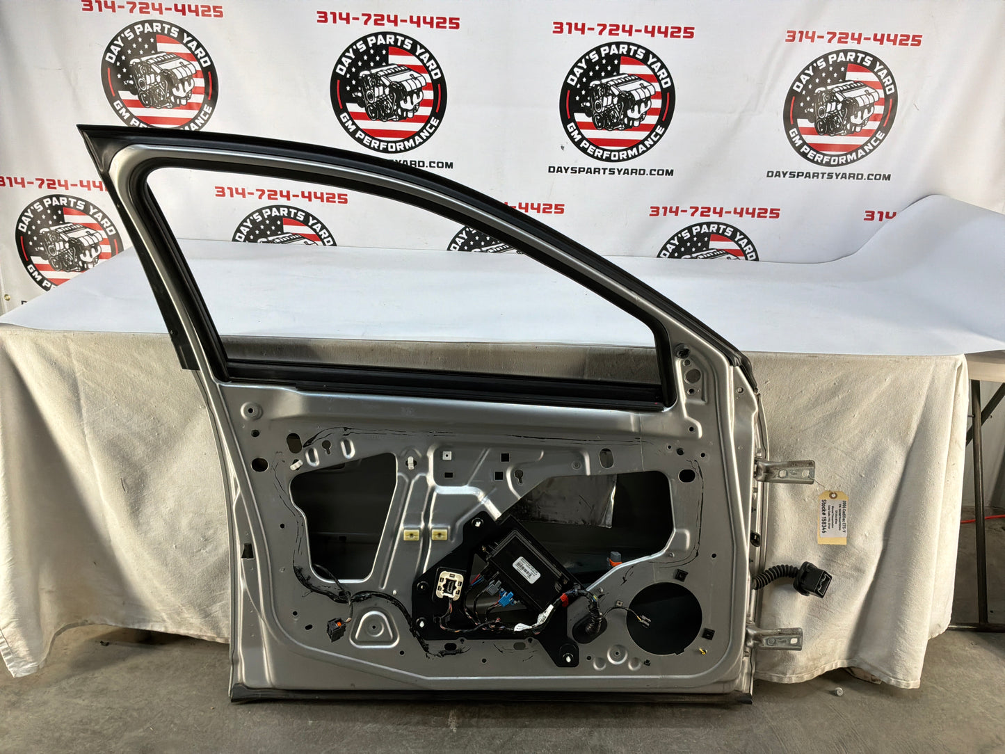2006 Cadillac CTS-V LH Driver Exterior Front Door OEM Silver