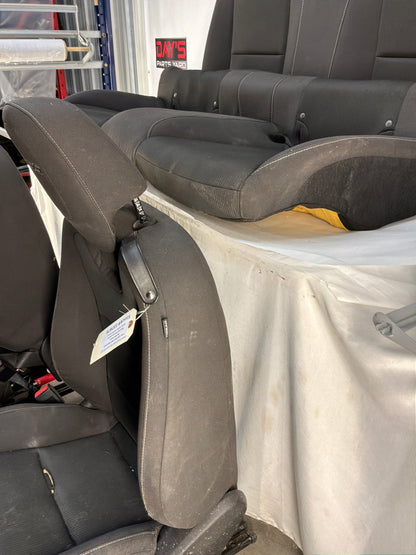 2015 Chevrolet Camaro SS 1LE Seats Fronts and Rears Black Clothe OEM LOCAL PICK UP