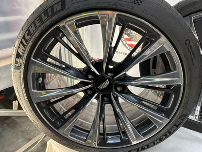 Cadillac CT5-V CT5V CT5 V Blackwing Black Wing Factory OEM Wheels Rims Front Rear