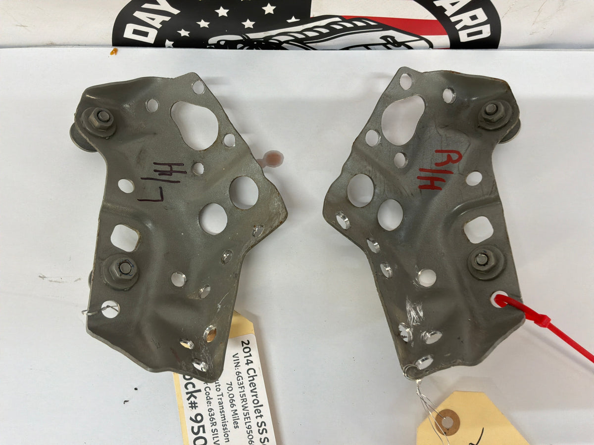 2014 Chevy SS Sedan RH & LH Weld On Hood Hinge Bracket OEM
