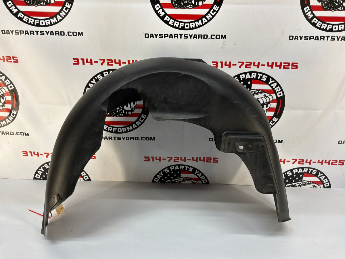 2009 Cadillac CTS-V RH Passenger Rear Fender Wheel House Well Liner OEM