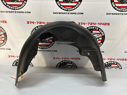 2009 Cadillac CTS-V RH Passenger Rear Fender Wheel House Well Liner OEM