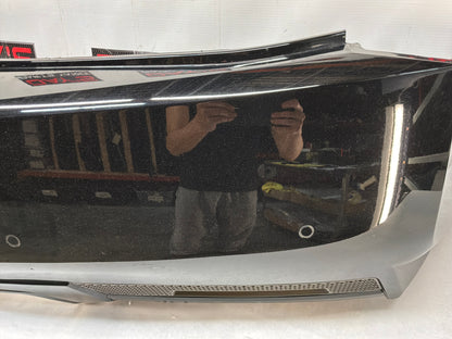 2011 Cadillac CTS-V Coupe Complete Rear Bumper Black OEM